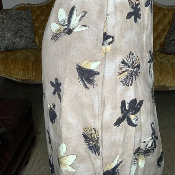 Sigrid Olsen Sport Floral Polkadot Trim Skirt - Picture 5 of 7